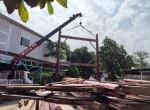 Cho thuê xe cẩu Hưng Thịnh Phát bốc xếp hàng hóa uy tín