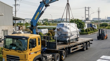 Cho thuê xe đầu kéo có cẩu Hưng Thịnh Phát nhanh chóng